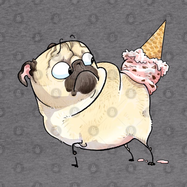 Ice Cream Oops by Inkpug